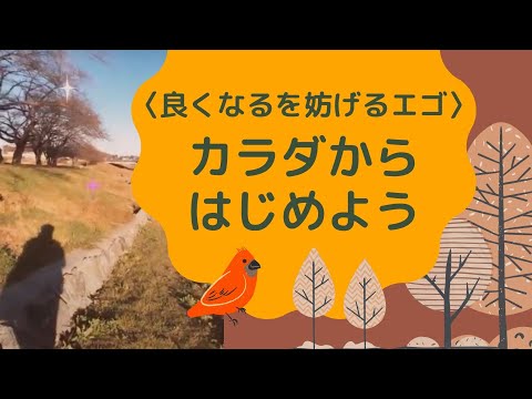 〈良くなるを妨げるエゴ〉カラダからはじめよう