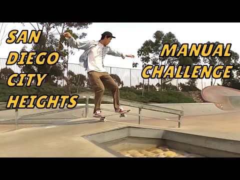 Longest Manual Challenge: San Diego City Heights Skatepark