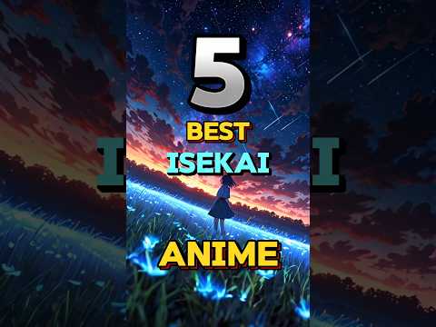 5 Best ISEKAI ANIME #isekaianime #isekai #animerecommendations