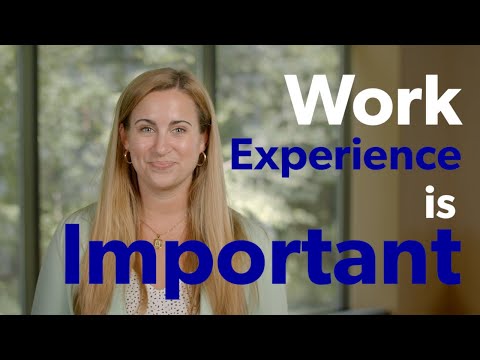 Why is work experience important for your Duke Fuqua MBA application?