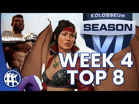 THE KOLOSSEUM | SEASON 6 | WEEK #4 TOP 8 | MORTAL KOMBAT 1 SERIES