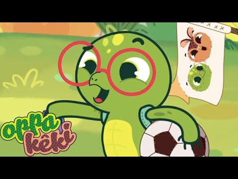 Oppa & Kêki Jogam Futebol | Oppa & Kêki Play Football | Cartoon for Children