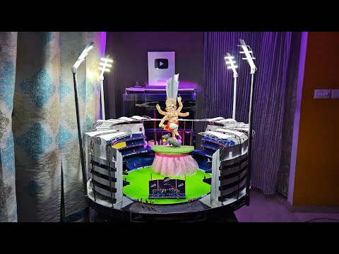 T20 Worldcup Ganpati Decoration Theme | Wankhede Stadium | Part 1  #thekraftco #t20worldcup