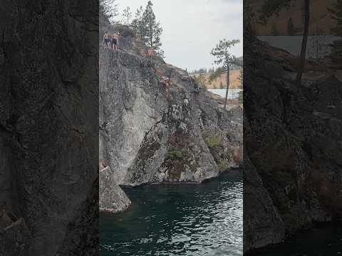 Crazy 50ft cliff