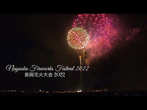 Nagaoka Fireworks Festival 2022 | 長岡花火大会 2022 | Colored Flash Flower