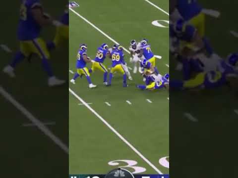 Nakobe Dean DEMOLISHES A RB and gets to Matthew Stafford for the sack 🦅🔥 Eagles vs Rams Highlights