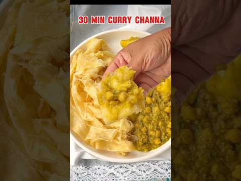 30 Min Curry Channa and Aloo. Watch the full video.