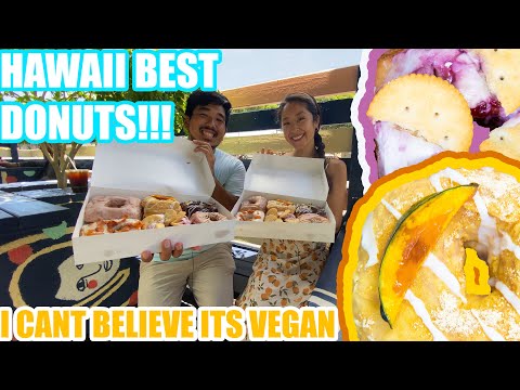 HAWAII FOOD TOUR-Hawaii Vegan Food- Little Vessel Co. #hawaii #vegan #donuts