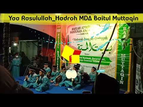 Yaa Rasulullah _ Hadroh MDA Baitul Muttaqin