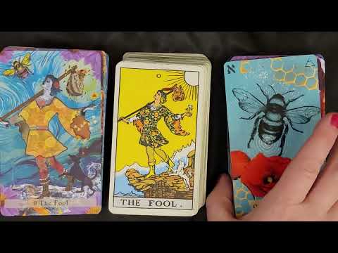 New Release: Sacred Wisdom keeper of bees tarot by Kelly Barton