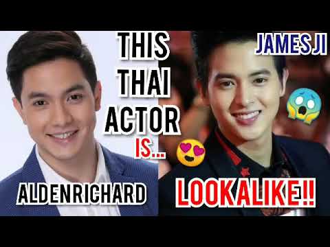 THAI ACTOR James Ji is ALDEN Richards LOOKALIKE 😱😲😍 Very handsome photos