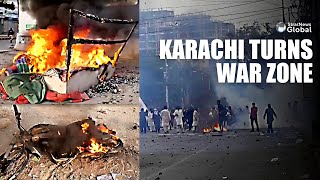 Protests Against Shia-Sunni Clashes In #Pakistan: Pitched Battles In #Karachi | #kurram #protest