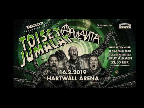 Apulanta -" Toiset jumalat" Hartwall Arenalla 16.2.2019!!