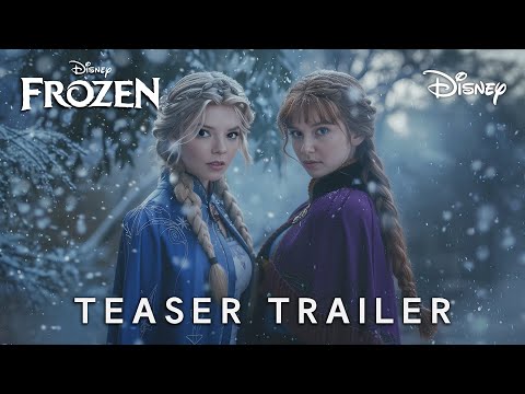 Frozen: Live Action Movie (2025) | Teaser Trailer | Anya Taylor Joy, Millie Bobby Brown, Olaf