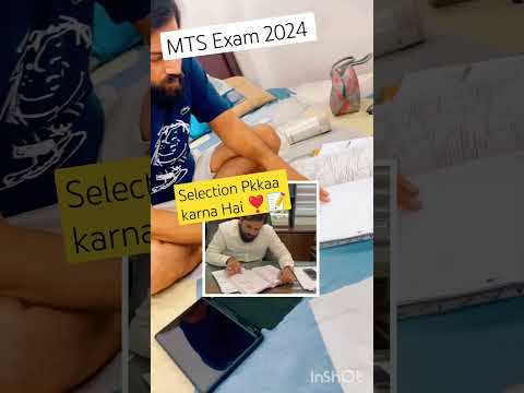 SSC MTS Exam 2024। #shorts#rwa#yt#new #mts