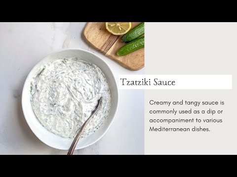 Crafting the Perfect Tzatziki Sauce at Home | Cooking with Zahra