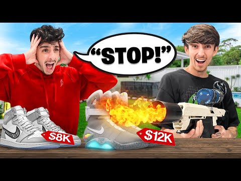 Destroying Best Friend’s $100,000 Sneaker Collection (ft. FaZe Rug)