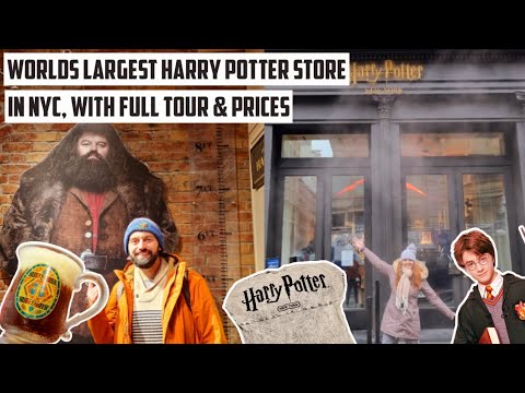 The World's LARGEST Harry Potter Store In NYC - Full Tour With Prices & Exclusive New York Merch