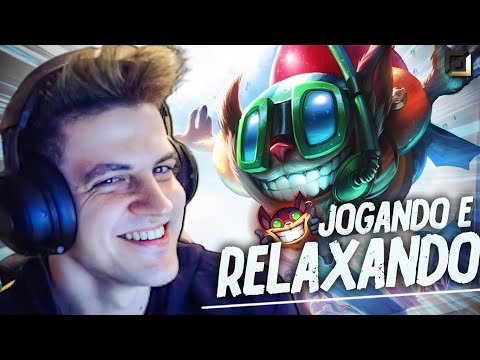 EXPLODINDO O ESTRESSE com Ziggs! O campeão MAIS RELAXANTE do League of Legends 💣💥