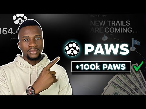 PAWS Airdrop 100k Reward || How To Complete Paws Mystery Quest