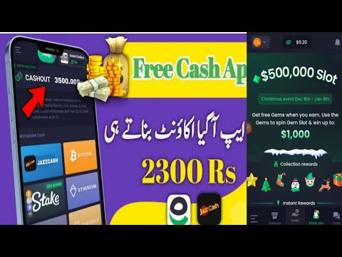 Free cash real and fake | online  earning  without investment in pakistan | in India earning app