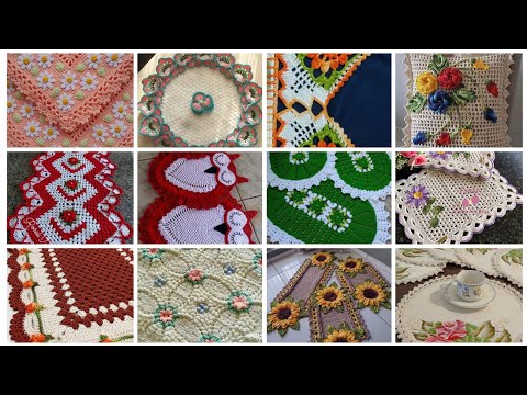 Ideas de patrones de crochet a mano muy atractivas y hermosas para decoraciones del hogar