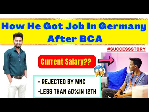 How He Got Job In Germany After BCA ||Less than 60% in Academics || DevOps Engineer || Chandan Patel