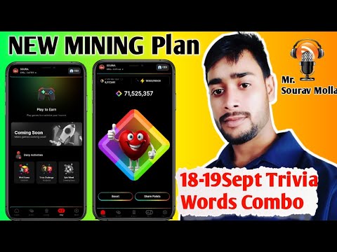 18 Sept Trivia challenge & Words Guess Combo | BLove Dapp combo | blove dapp