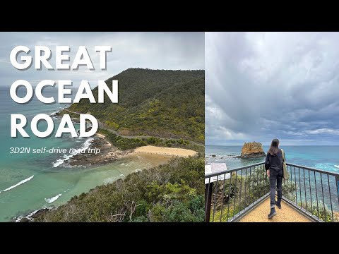 🇦🇺 Great Ocean Road Road Trip | Split Point Lighthouse, Teddy's Lookout, Apollo Bay 🚙✨