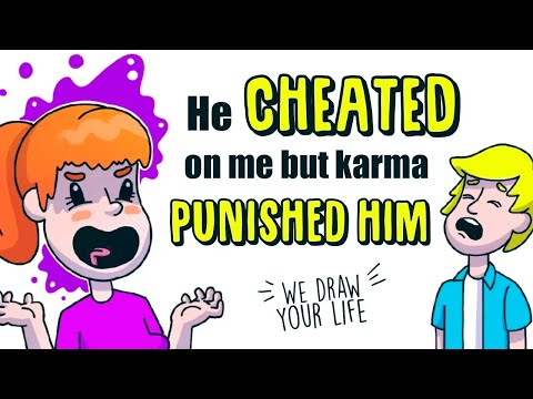 He cheated on me but karma punished him 💔 Draw My Life | My Life Sucks