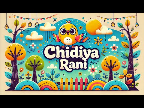 🐦 Chidiya Rani #NurseryRhymes For Kids & Toddlers | #chidiya #birds #KidsSongs #kids #kidsvideo