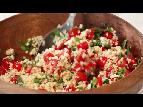 Cherubs® Tabbouleh with Grilled Chicken Kebabs