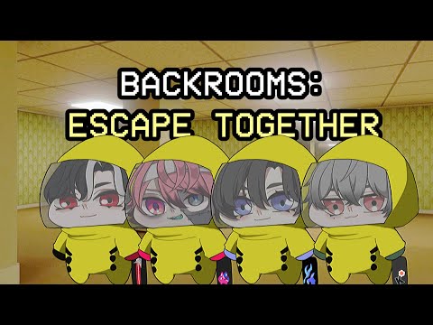 【Backrooms: Escape Together】The Backrooms got SCARIER! ft. @LucienLunaris @kugaleo_Q @unnamednow00