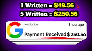 Get Paid $250.56 🤑 Fast! Top 5 Article Submission Website Using ChatGPT