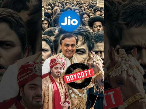 🚫Boycott Jio | Anant Ambani marriage is biggest mistake of Mukesh Ambani#mukeshambani#jio#jio5g