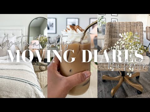 MOVING VLOG EP:14 | New furniture, Amazon & Pottery Barn finds + home decor haul & more…