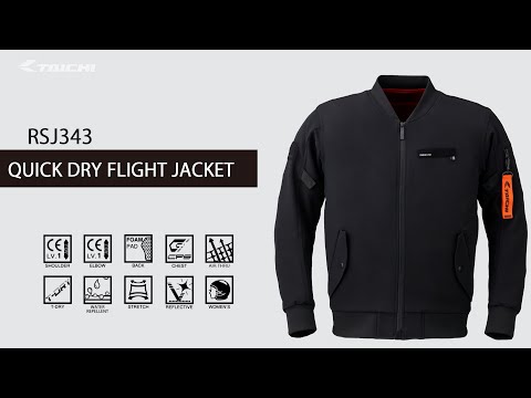 【TAICHI】RSJ343 QUICK DRY FLIGHT JACKET