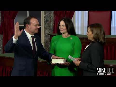 Senator Lee Sworn-in to 118th Congress