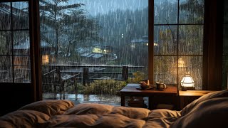 【5M】 Soothing Rain Sounds🌧️ | Come in to the bed and close your eyes to feel the rain😴