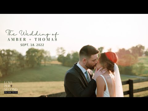 The Wedding of Amber & Thomas