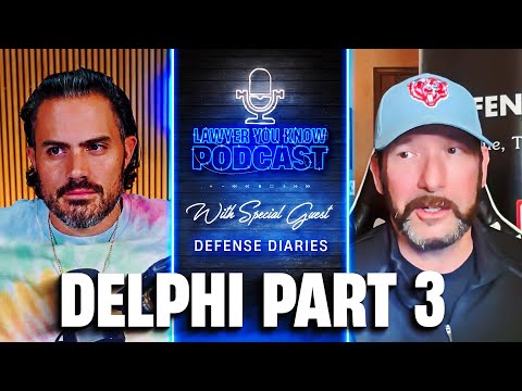 Defense Diaries Has Been On Delphi From Day One - Is There Confirmation Bias? Is He Dug In Or Open?