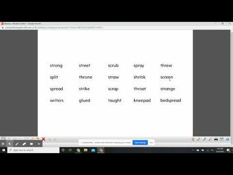 Unit 6.4 Phonics Word List