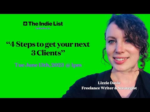 Lizzie Davey Indie List session June 13 2023