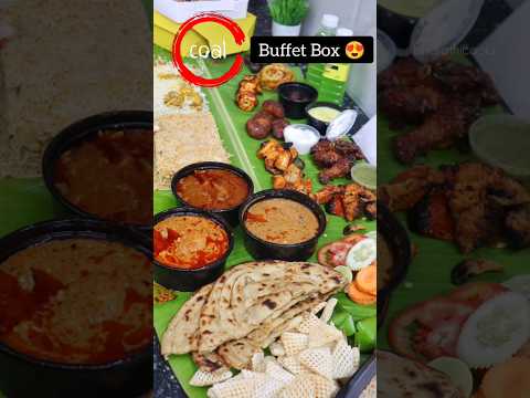 Buffet Box - Coal bbq🤯😍 📌Jan 13 | #bharathicooks #shorts #foodreview