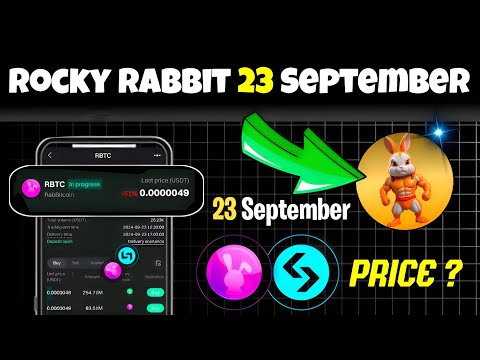 Rocky Rabbit Airdrop Listing 23 September important Video Eligible Task Process Sell