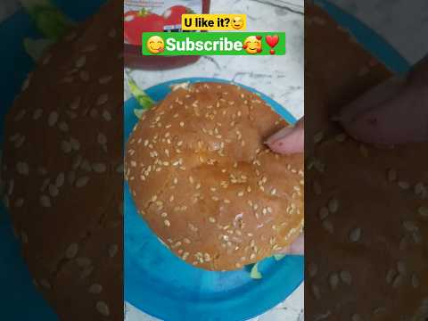 Burger homemade😉😍 #shorts #ytshorts #burger #viral #trending #shortsfeed #sowmikitchen123