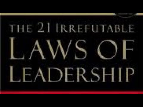 The 21 irrefutable laws of leadership audiobook