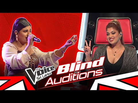 Nanusha Jayathilake | Crazy Kiya Re |  Blind Auditions | The Voice Sri Lanka