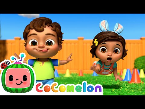 Nina and Her Brother Have a Race | Nina Time | CoComelon Kids Songs & Nursery Rhymes