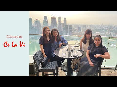 Ce La Vi Marina Bay Sands Skyview Restaurant & Bar in Singapore 新加坡滨海湾空中酒吧